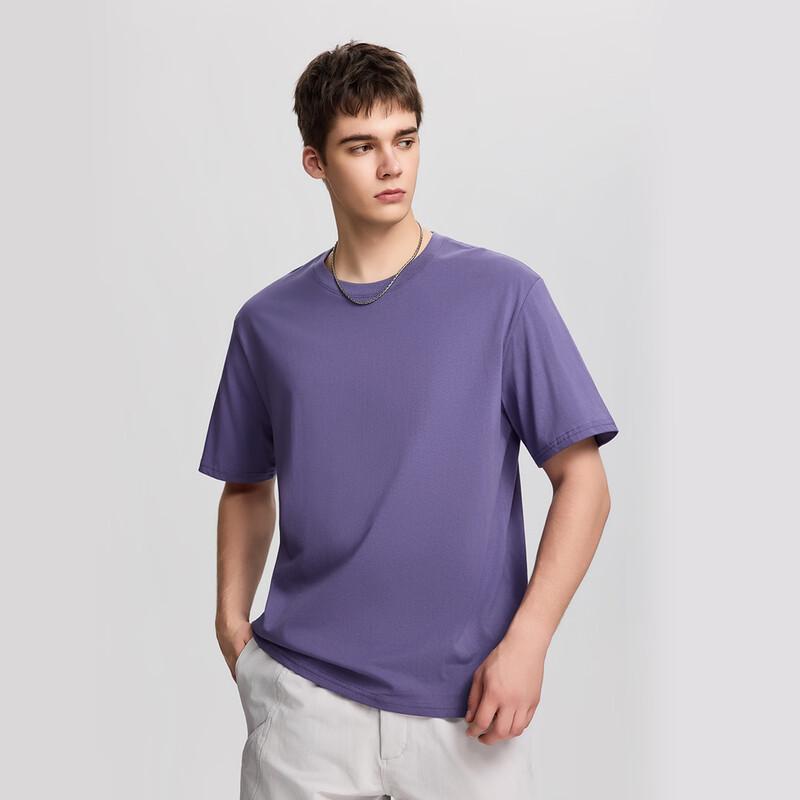 Jeep T-shirt da uomo a maniche corte in puro cotone
