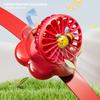 3 Wind Speeds Watch Fan Gradient Flowers USB Rechargeable Fan 2025 Handheld Fan  Toy