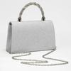 Women's Elegant Glitter Evening Bag with Bow Decor Exquisite Shoulder Clutch Purse for Parties, Weddings & Formal Events