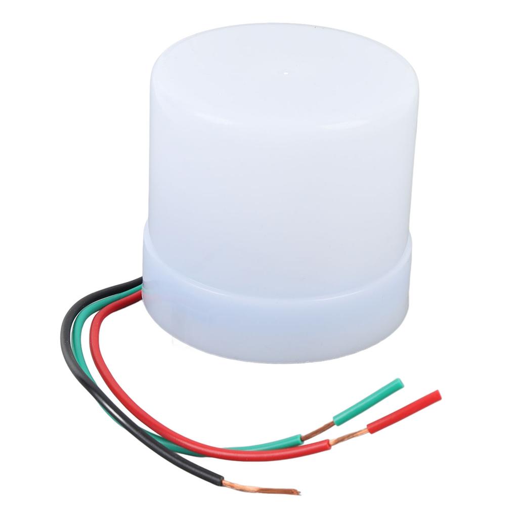Light Control Sensor Outdoor Lighting Photocell 25A Dusk to Dawn Hard Wired Automatic On Off with Illumination Detection