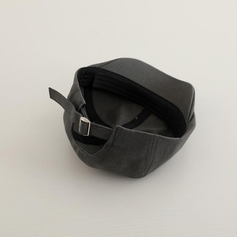 5 Farben Bär Baby Hut für Mädchen Jungen Kappe Vintage Baumwolle Kid Baskenmütze Hüte Einstellbar Infant Kleinkind Kappe 1-3Y