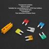120 PIÈCES Fusibles de Voiture Profil Bas Mini Taille Assortiment Automobile Kit Ensemble Voiture Protection Voiture