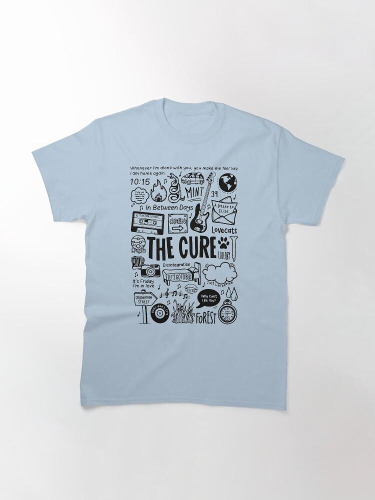 La Cure Una T-Shirt Classica di un Album Completo