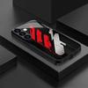 Men's black tempered glass phone case suitable for Samsung Galaxy S26 S25 S24 S23 S22 S21 S20 FE/Ultra/Plus hard case back cover