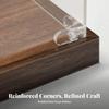 Acrylic Display Box with Wooden Base | Dustproof Preserving Enclosure,