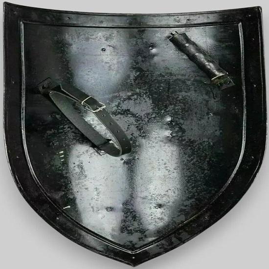 Crusader Knight Shield Functional And Decorative Armor Shield Medieval Armor Templar Cross Shield  For Display