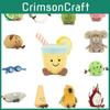 Fruit Amuseables Dragon Chestnut Glasses Rugby Plush Toy Stuffed Doll Gift Kids
