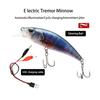 Electronic Mechanical Minnow Ration Fishing Lure Sinking Style Hard Bait Freshwater and Seawater Fishing Accessories