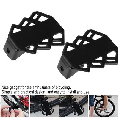 2pcs Mountain Terrain, Iron Rr Pedal Feetpegs Anti Bike Foot Peg   Feet Rest   Slip Foot Rest with 5mm Hole