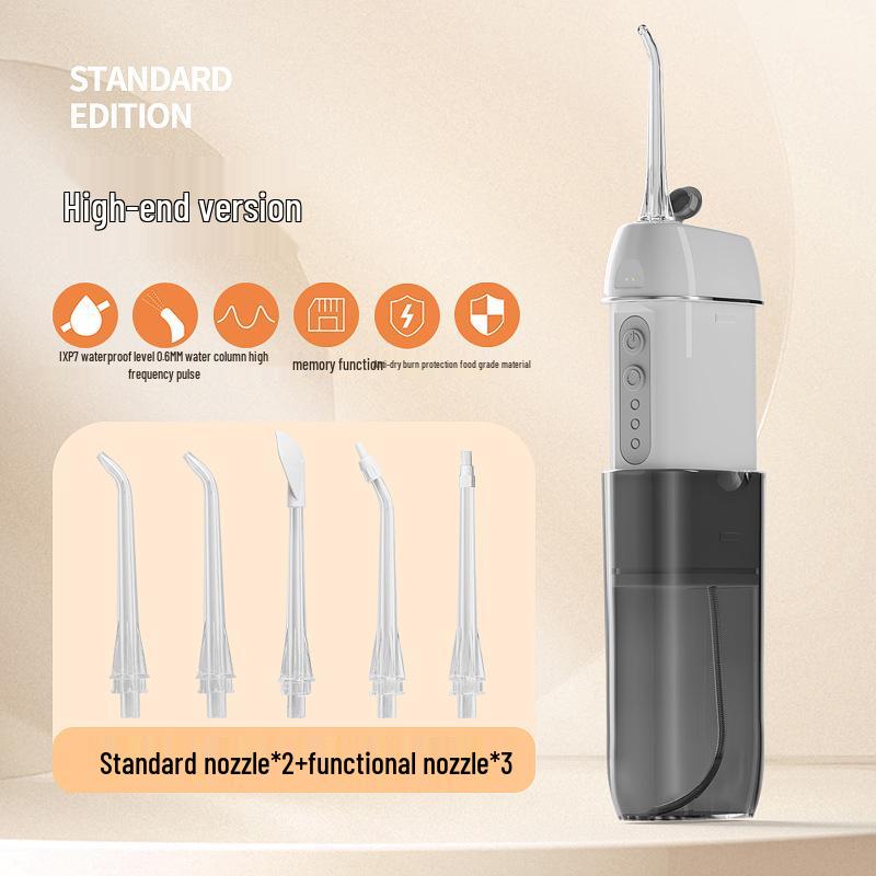 Portable Electric Water Flosser for Interdental and Orthodontic Cleaning