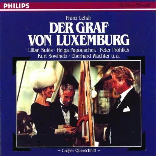 

CD LEHAR - Der Graf Von Luxemburg 4206632 Philips Germany Classical Used