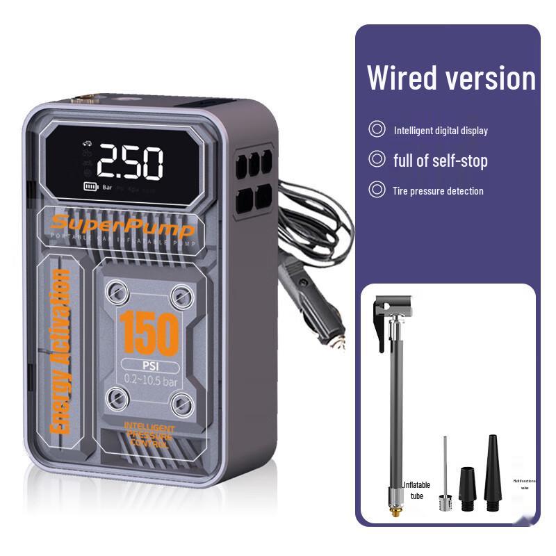 

OIMG Portable 12V Digital Car Air Pump