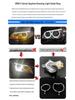 Compatible Daytime Running Light Guide Ring for 2014-2017 BMW 5 Series F10/F18 Headlights