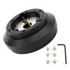 6 Hole Steering Wheel Short Hub Adapter Aluminum Easy Installation Steering Wheel Hub Adapter for Mustang Ranger