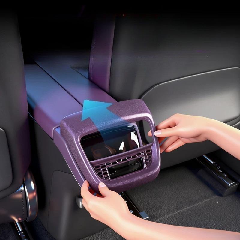 Fit Rear Air Vent Dust Cover, Interior Upgrade Modification Accessories for 2026 Mazda CX-6e (EZ60)