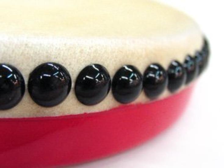 Paranku (Piele de Bivol de Apă) pentru Eisa, Diametru 18cm, cu Bețe de Toba