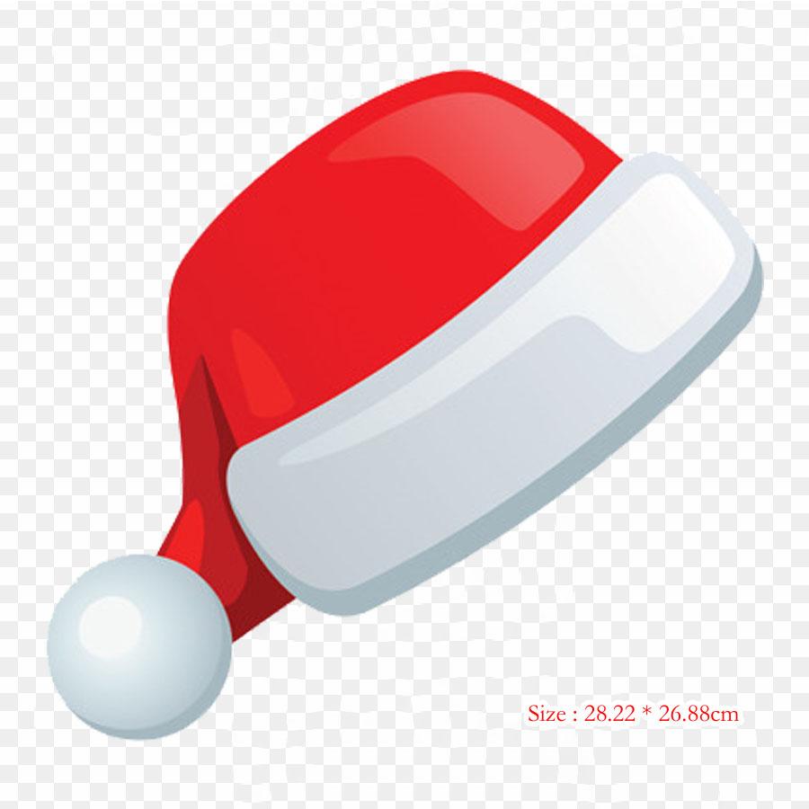 

Gorrito De Navidad Санта-Клаус Капот Утюг на термопереносной печати виниловые нашивки наклейки для одежды DIY аппликации моющиеся нашивки