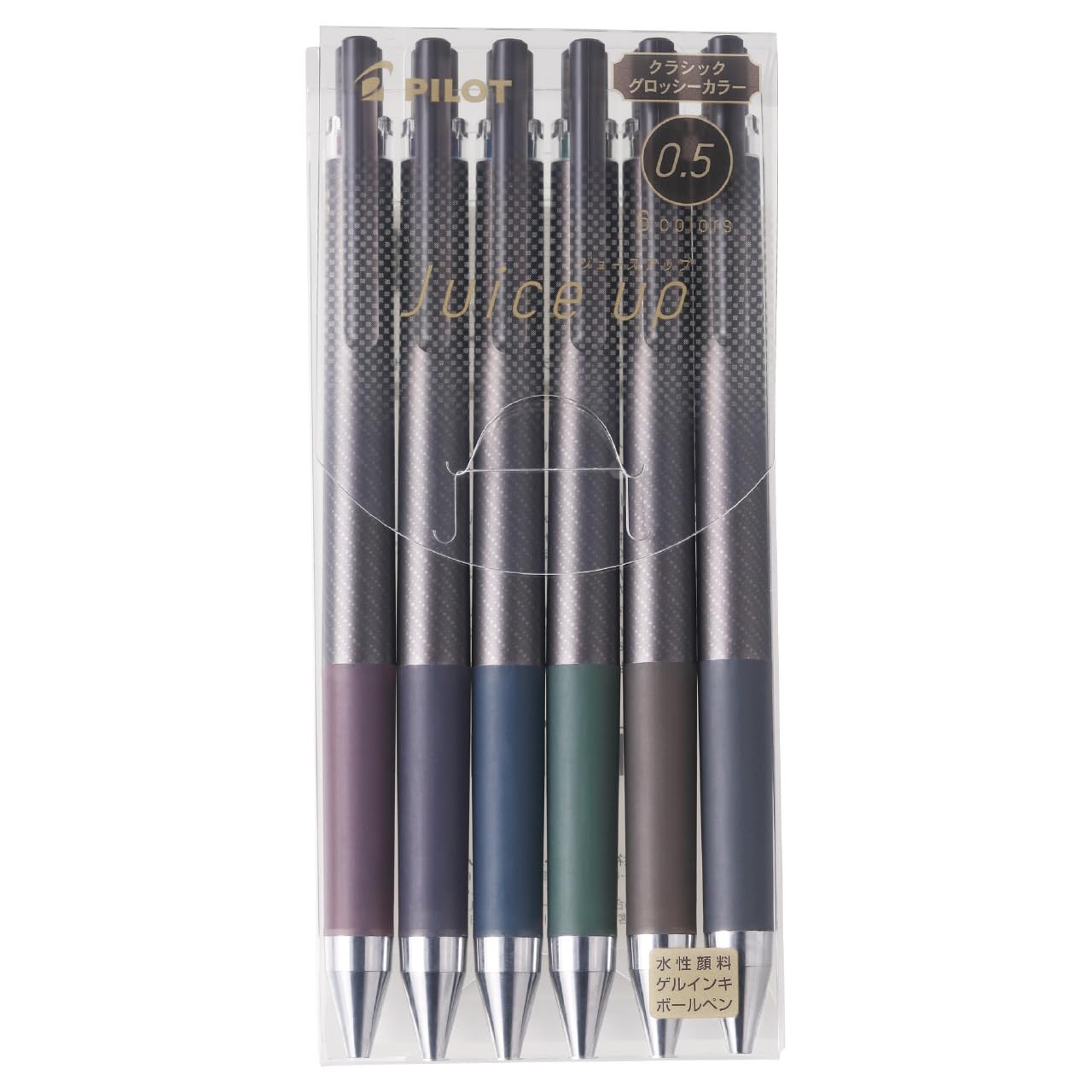 

Pilot Juice Up Gel Ballpoint Pen Classic Glossy Colors 6 Colors LJP120S56CCG 0.5