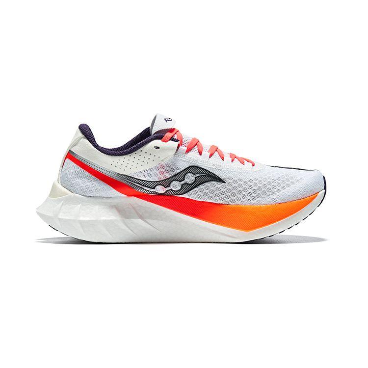 SAUCONY Endorphin Pro 4 Weiß Schwarz Orange Herren Sneaker S20939-129