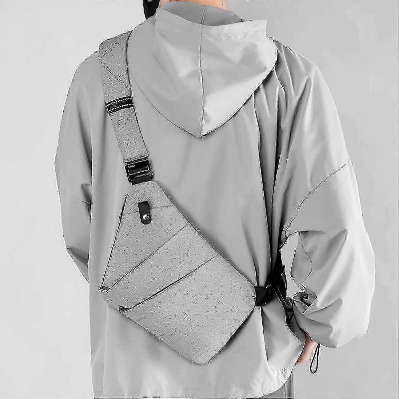 Dámská crossbody taška proti krádeži, cestovní bezpečnostní peněženka s ochranou RFID a voděodolnou oxfordskou tkaninou