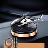 Solar Powered Rotating Helicopter Car Mounted Ornament Aromatherapy