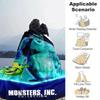 1pcMonsters, Inc Printing Blanket - Soft, All-Season Throw for Living Room, Bedroom,Personalized Gift with Adorable Cartoon Design