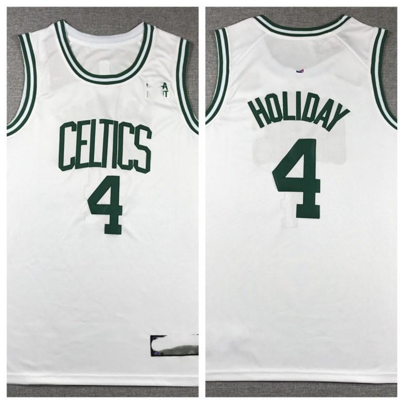 Vintage Boston Celtics Basketball Jersey Sleeveless Sportswear Men Women Fall Winter