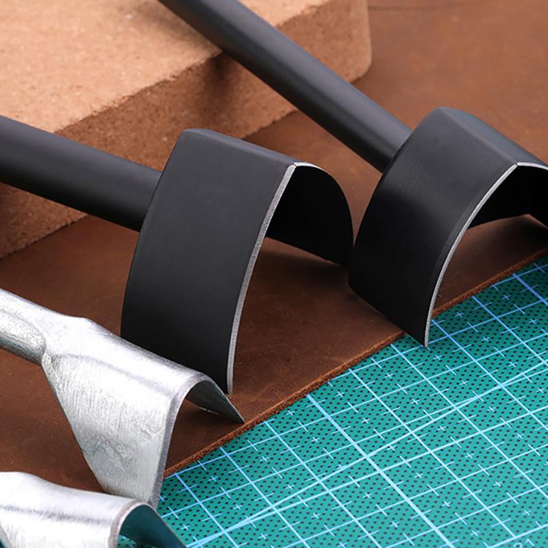 1Pcs Sword-Tail-Shaped Leather End Cutting Punch Press Tool, Diy Belts/Watch Cutting Molds, Other Handicraft Processing Tools