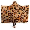 Mermaid Fish Scale Flash Flannel Thermal Hooded Blanket Home Outdoor Office Essential Blanket