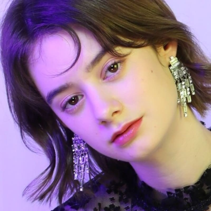 

jamieandbell geometry drop earrings GOLD