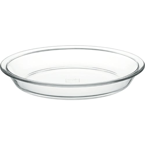 Iwaki Heat-Resistant Glass Pie Plate, Outer Diameter 23cm x Height 3.7cm, Small, BC208