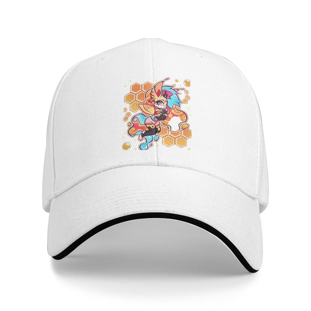 Helluva Boss Logo Baseball Caps Hip Hop Sandwich Hat Unisex Women Adjustable Dad Hat Outdoor