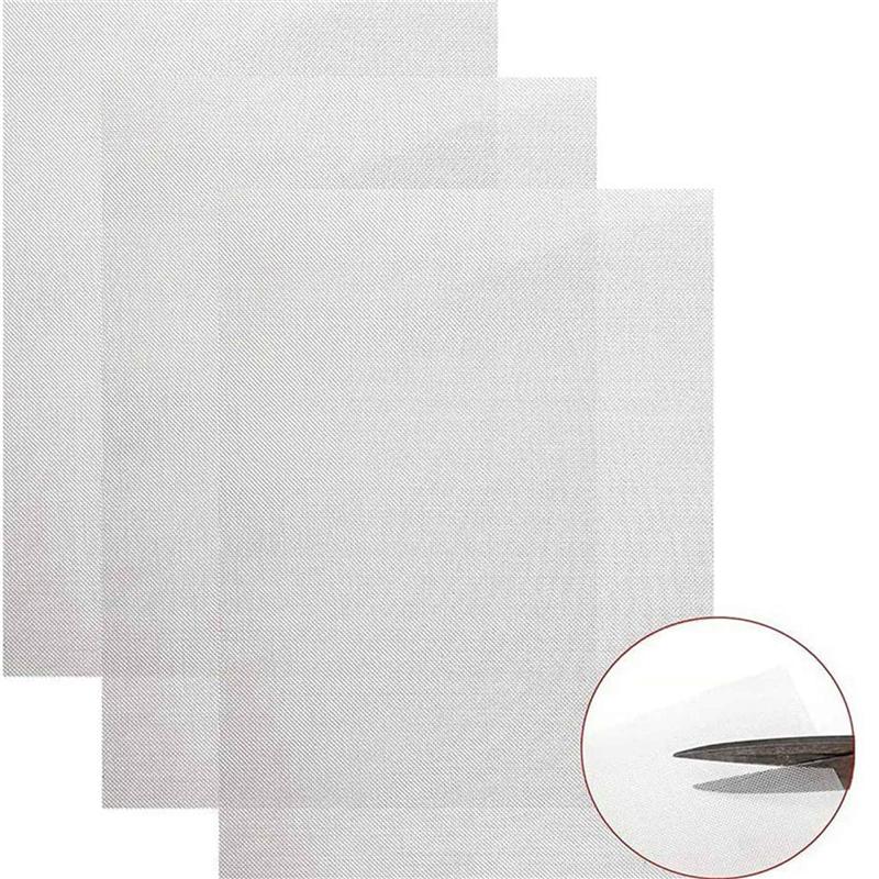 20Pieces Plastic Welding Mesh Reinforcing Stainless Steel Wire Mesh Screen For Thermoplastic Repairs,Plastic Welding Kit-B61B