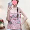 2026 Summer Guofeng Retro Embroidered Belly Band Camisole: Ethnic Chinese-Style Vest