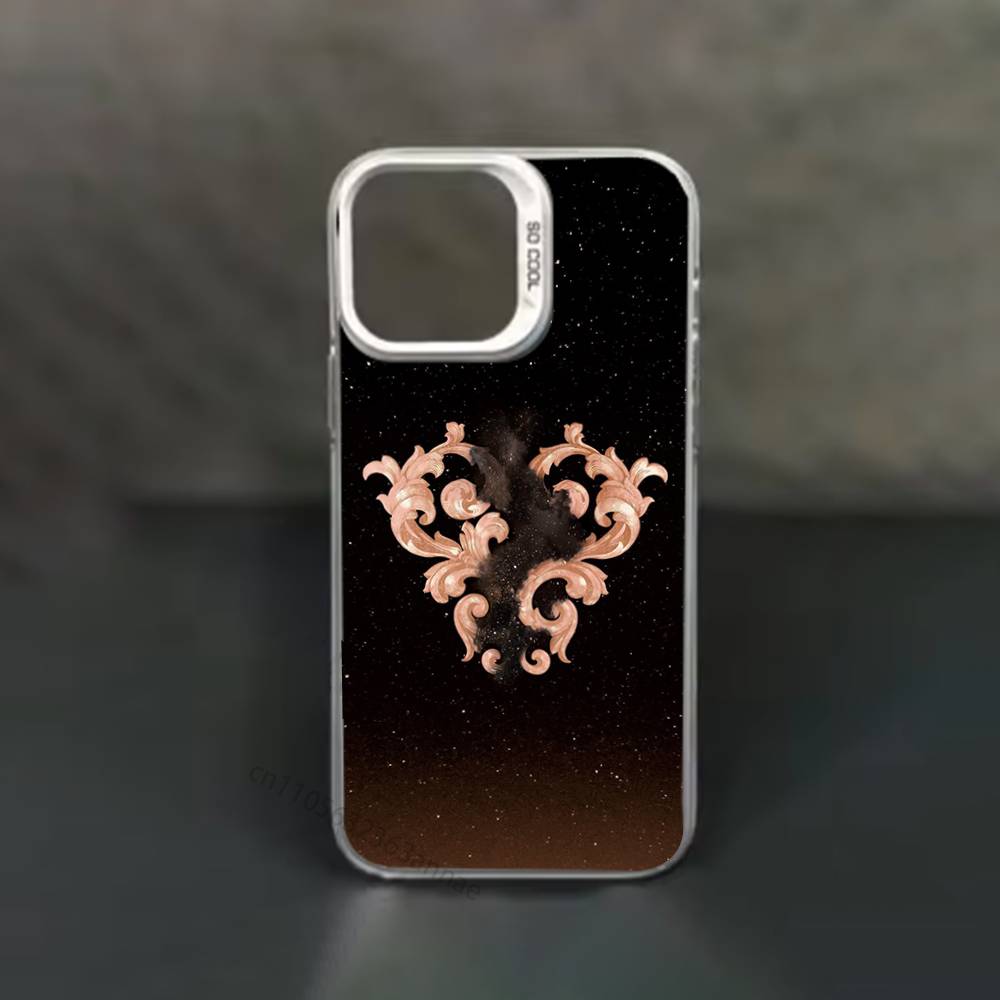 O-Once Upon a Broken Heart Phone Case For iPhone 17,16,15,14,13,12,11,Pro,Max,Plus,Mini,X,XS,XR,8,S,SE Soft Black Case