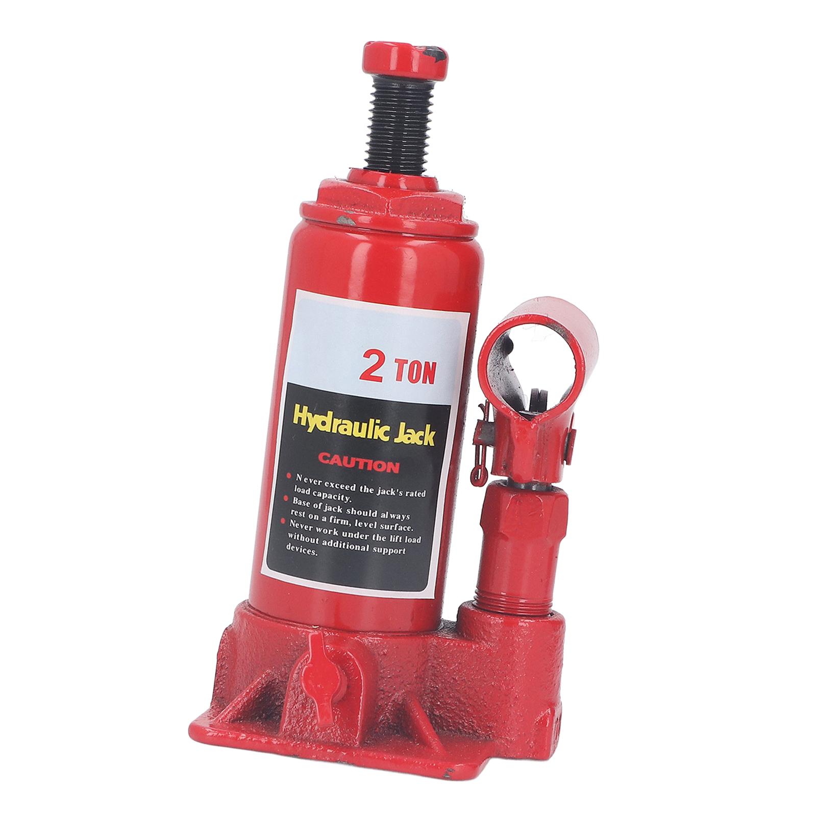 

2 Ton Hydraulic Jack with Lever Handle Lifting Cylinder Vertical Jack for Industrial Machinery Vehicle Repair