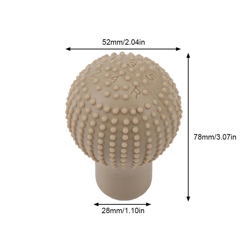 Capac Pom de Schimbător Anti-Alunecare Silicon Capac Protector Accesorii Decorative Interioare Auto Pentru