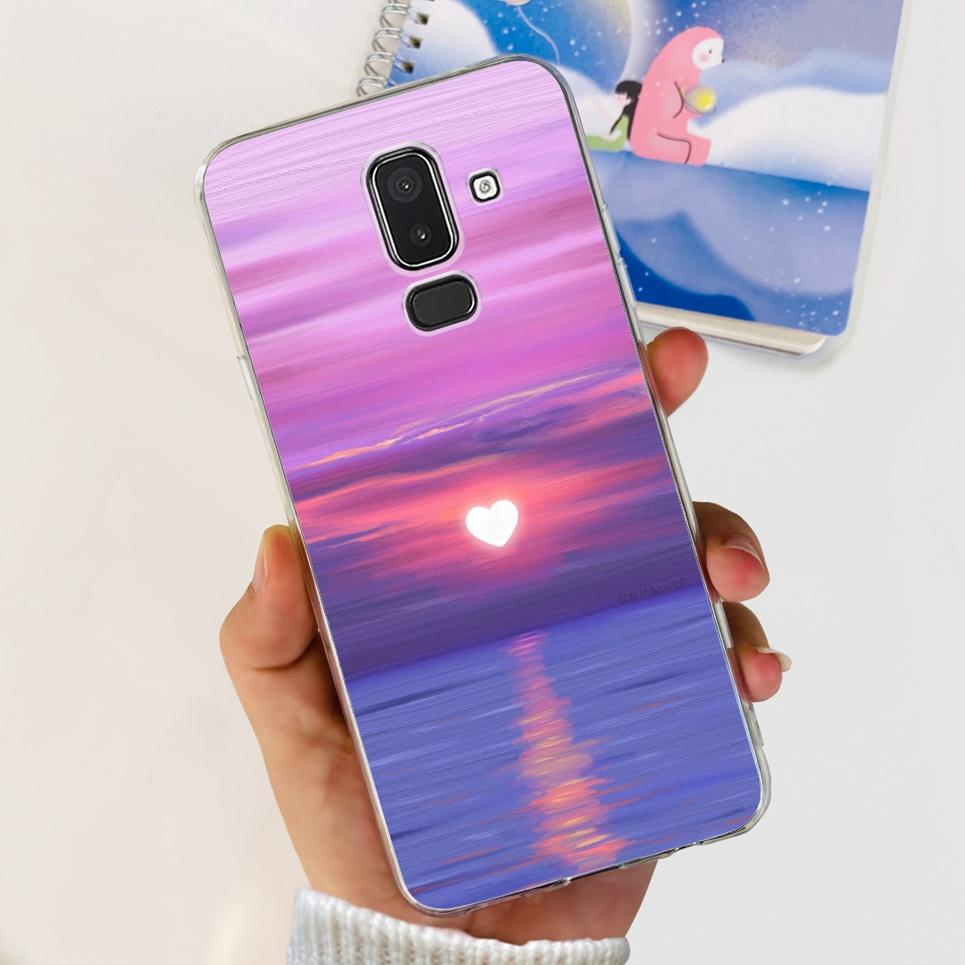Case for Samsung Galaxy J8 2018 Case Silicon Back Cover for Samsung J8 2018 J810 Funda for Samsung J8 2018 Phone Case Clear Etui