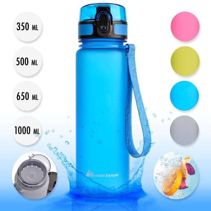Bouteille d'eau de sport - meteor - 650ml - Écologique Tritan - Réutilisable - Portable