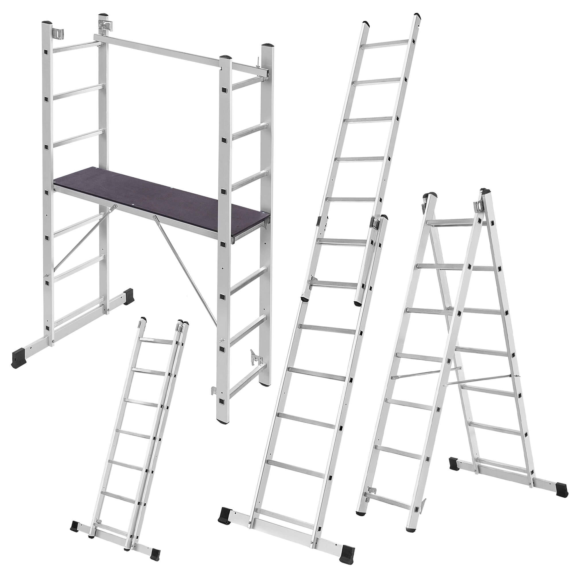 KADAX alumīnija kāpņu sastatnes 320 cm