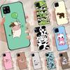 Cartoon Cute Cow Spots For Samsung Galaxy A55 A53 A33 A13 A35 A15 A36 A56 A26 A16 A22 A32 A52 A54 A34 A06 A05 Case