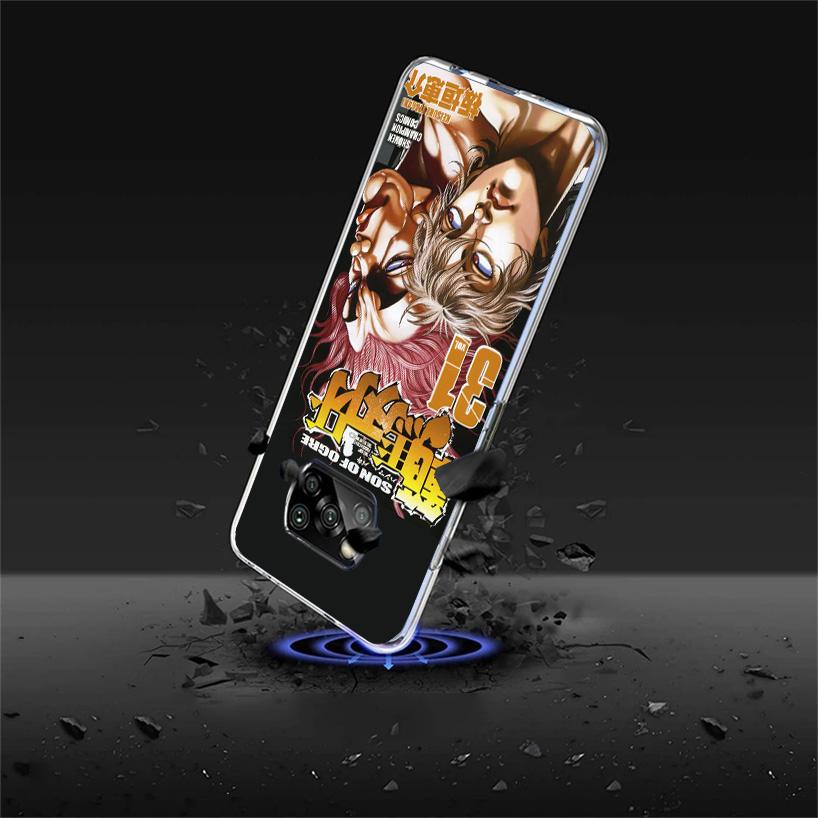 Baki the Grappler Original Anime Phone Case For Xiaomi Poco X7 X6 X5 Pro F7 Ultra Redmi 15C 15 13C 13 12C 12 10 10A 10C 9 9A 9C