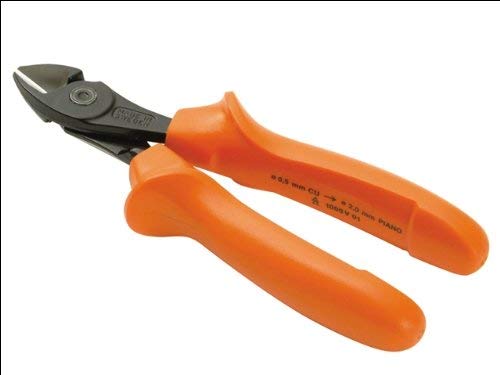 BAHCO Side Cutting Pliers, Heavy-Duty, Soft and Hard Wire Nippers, 2101S-200