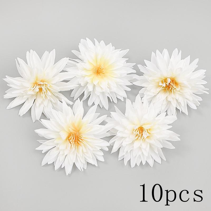 Weiße Serie Rose Künstliche Blumen Seide Unechte Blumen für Heimdeko Hochzeitsdekoration DIY Kranz Geschenk Accessoires Ornamente