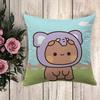 Anime Pillow Bubu Dudu Decorative Pillowcases for Pillows x Cushion Cover x Pillowcase Decor  Car Decoration Sofa