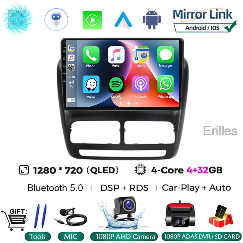 Android 14 Car Radio For FIAT DOBLO / OPEL COMBO TOUR 2010-2015 GPS Navi 1280*720 QLED DSP Carplay Multimedia Player NO DVD
