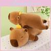 Lounge Capybara Plush Pillow Cozy Bedrest Companion Snuggle Sleep Toy Stuffed
