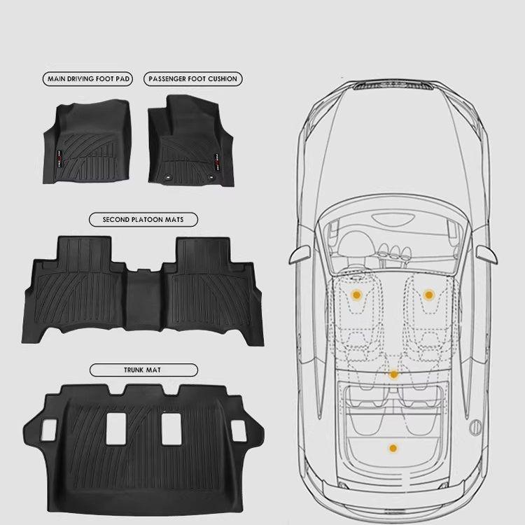 Toyota LC100 Land Cruiser 4700/4500 Floor and Trunk Mats