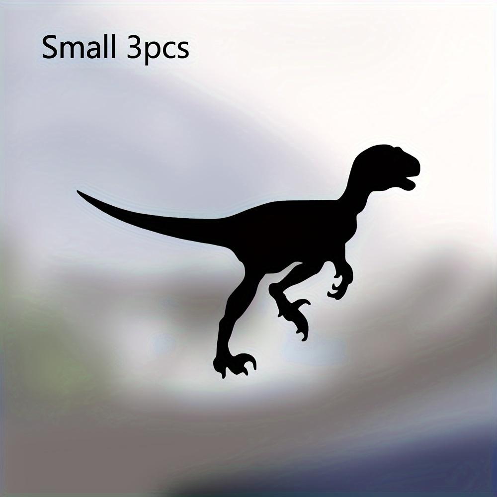 Dinosaur Silhouette Car Stickers Waterproof for Rearview Mirror Windows Animal Decoration Vinyl Decals Funny Auto Accessories