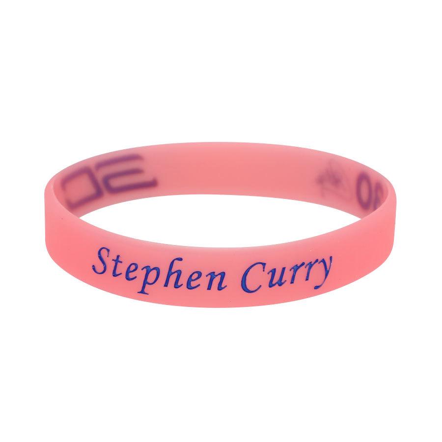 Douyin Popular NBA Star Signature Luminous Silicone Sports Bracelet/Wristband
